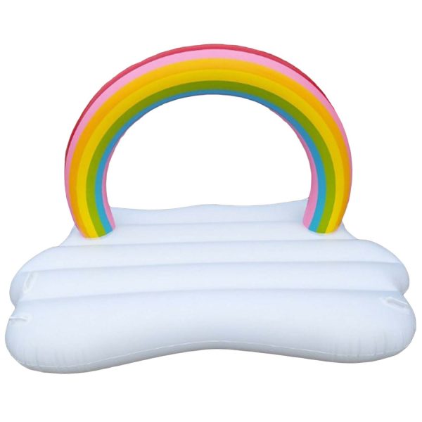 Rainbow Cloud Daybed Pool Float