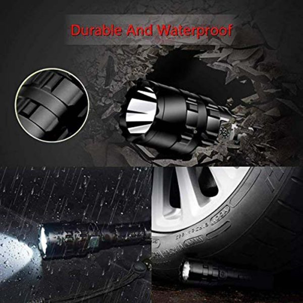 FocusOutdoor® Long-Range LED Flashlight Rechargeable Shockproof - Image 9