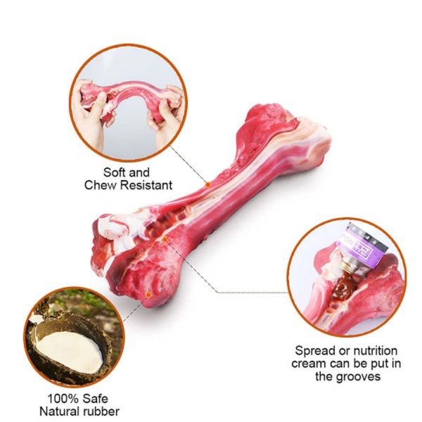 FocusPet® Non-Toxic Rubber Teeth Cleaning Dog Toy Chew-Resistant - Image 5