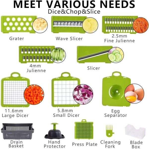 MyKitchen® 12 in 1 Vegetable Chopper - Image 2