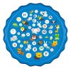 Splash Sprinkler Inflatable Play Mat for Kids & Pets