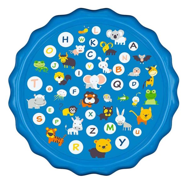 Splash Sprinkler Inflatable Play Mat for Kids & Pets