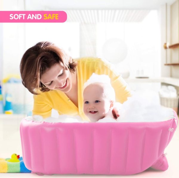 FocusBaby® Inflatable Non-Slip Bathtub - Image 5