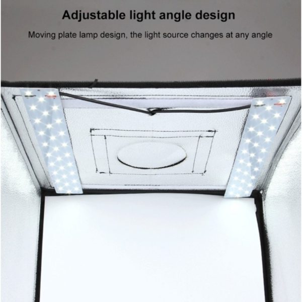 Puluz Portable Professional Photo Studio 60cm Soft Box Kit - Image 7