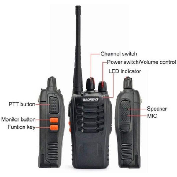 FocusOutdoor® Professional UHF Two-Way Radio Set - Image 6
