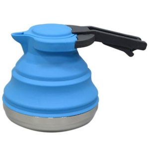 Multi-Function Collapsible Travel Kettle: Stainless Steel Base