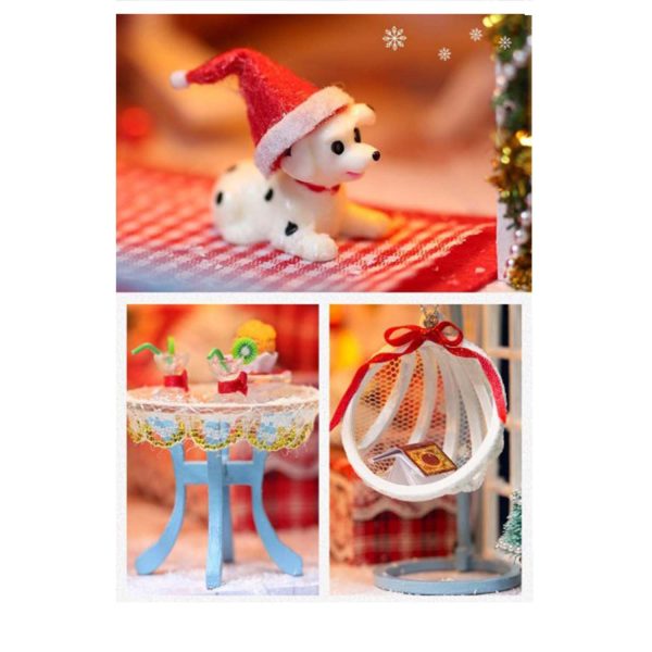 FocusToys® Miniature Dollhouse Kit: Enchanted Holiday - Image 7