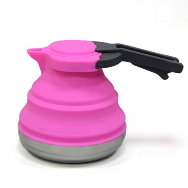 FocusOutdoor® Collapsible Travel Kettle: 1.5L Stainless Steel Base - Image 10