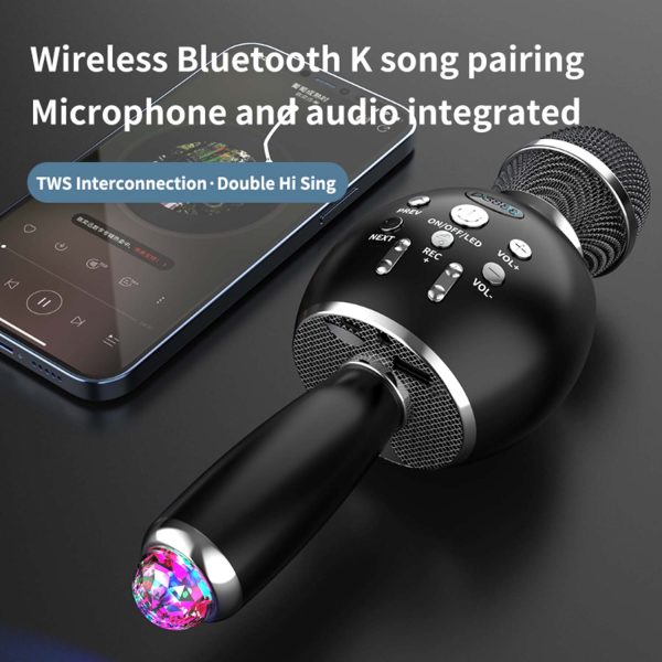 FocusToys® Karaoke Mic with LED Light - Image 10
