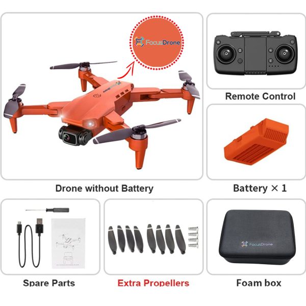 FocusDrone® 4K HD Camera Drone: GPS and 5G WiFi - Image 2