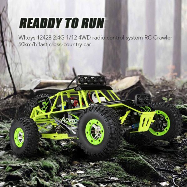 FocusToys® High-Speed RC Off-Road Car: 4x4 1:12 Scale - Image 6