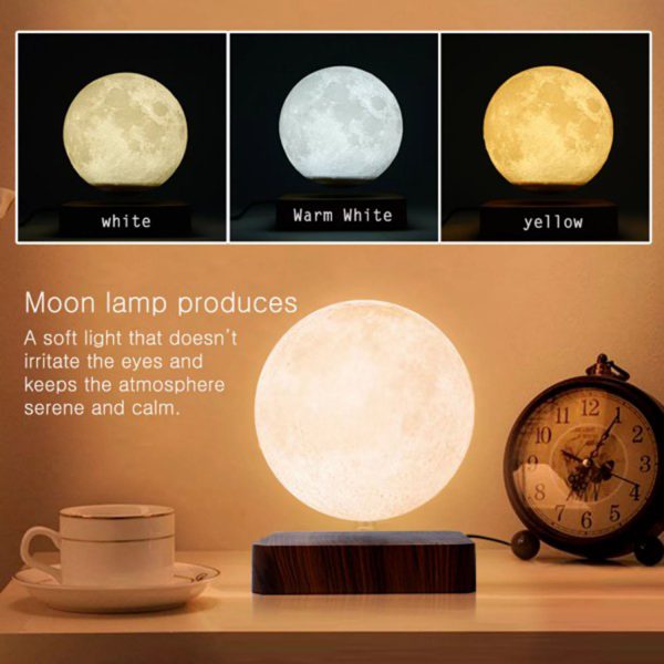 FocusLights® 3D Levitating Moon Lamp - Image 6