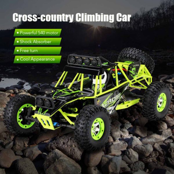 FocusToys® High-Speed RC Off-Road Car: 4x4 1:12 Scale - Image 2