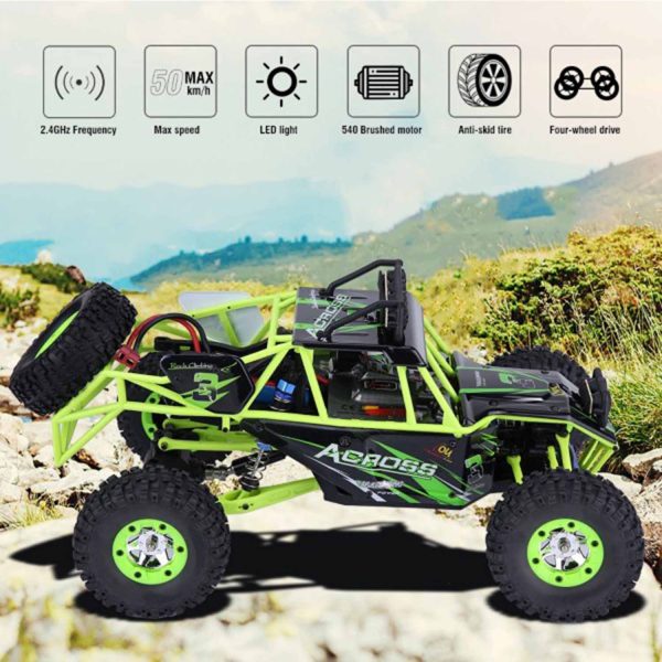 FocusToys® High-Speed RC Off-Road Car: 4x4 1:12 Scale - Image 3