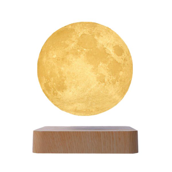 3D Levitating Moon Lamp