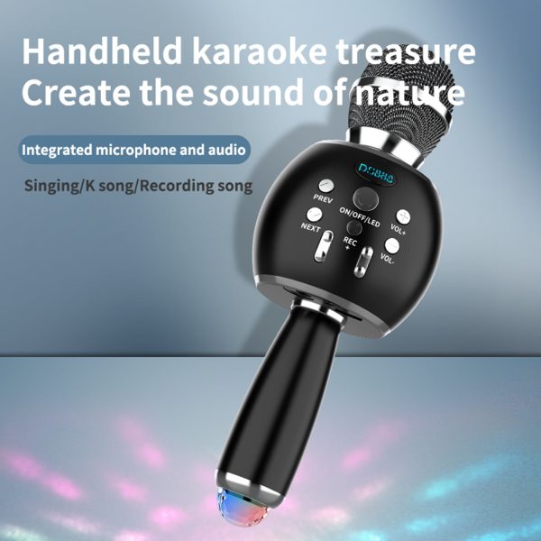 FocusToys® Karaoke Mic with LED Light - Image 9