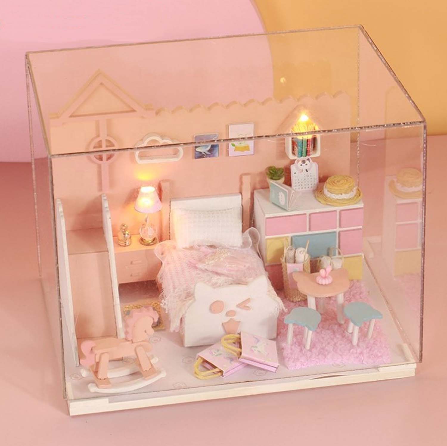 FocusToys® Miniature Doll House DIY: Mia’s Cat House - Image 5