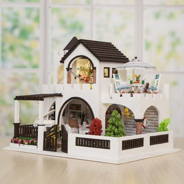 FocusToys® Miniature DIY Doll House Kit: My Dream Castle - Image 3