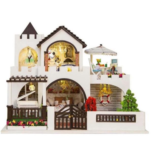 FocusToys® Miniature DIY Doll House Kit: My Dream Castle - Image 2