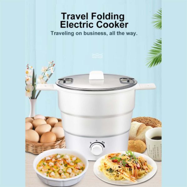 FocusOutdoor® Collapsible Electric Travel Pot: Compact Cooking on the Go - Image 3
