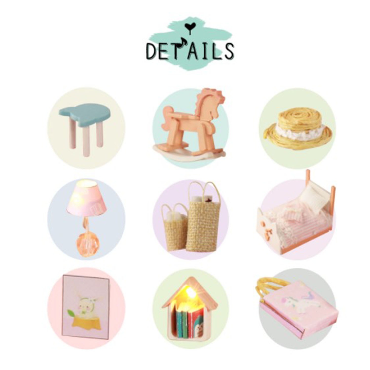 FocusToys® Miniature Doll House DIY: Mia’s Cat House - Image 7