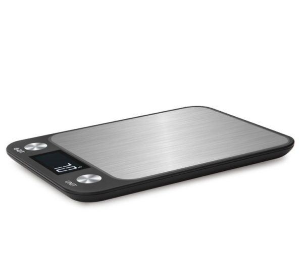 Ultra-Thin Digital Kitchen Scale with Multifunction LCD Display