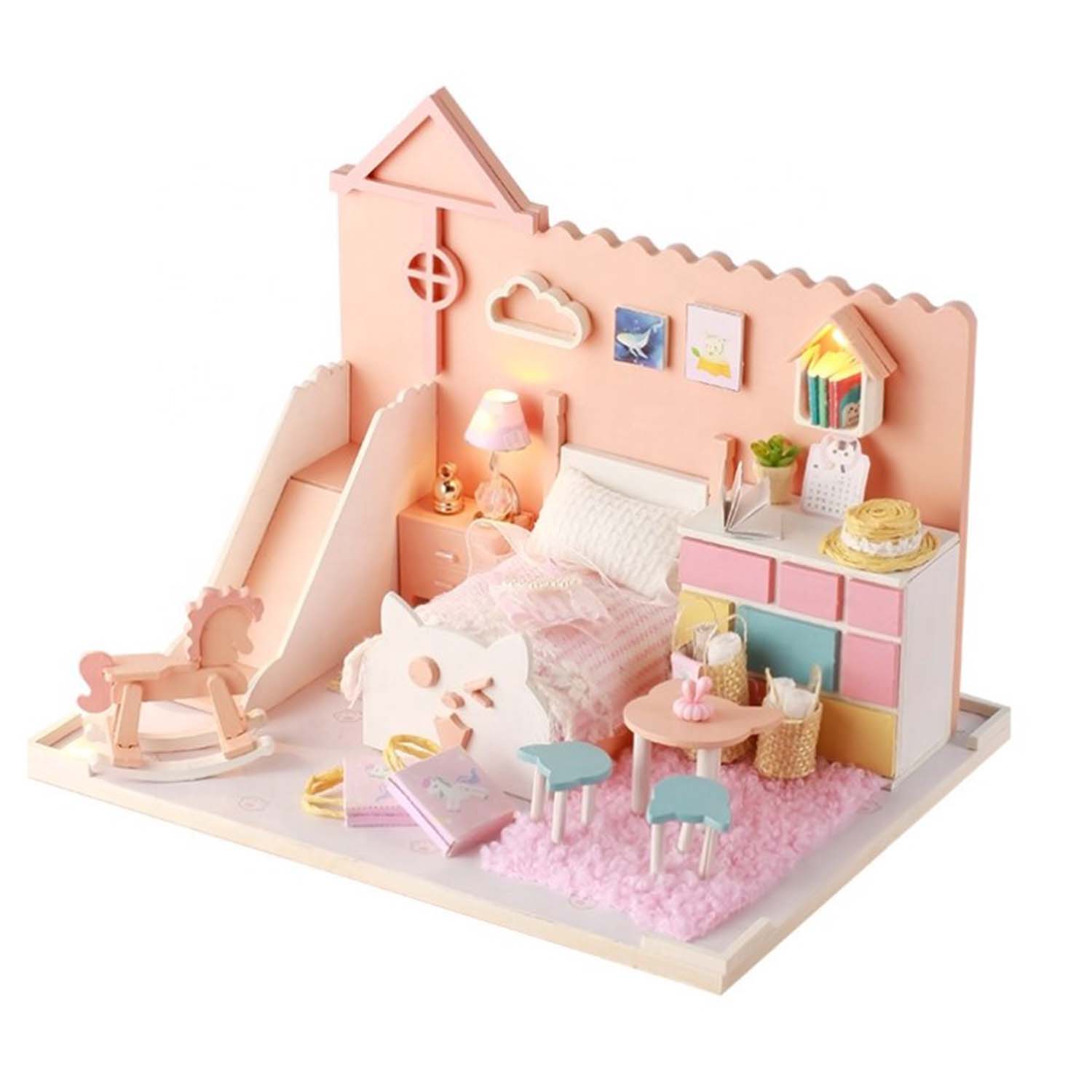 Miniature Doll House DIY: Mia’s Cat House