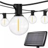 Bulb String Solar Lawn Lights: 25 Bulbs 8 Meters