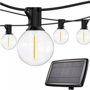 Bulb String Solar Lawn Lights: 25 Bulbs 8 Meters