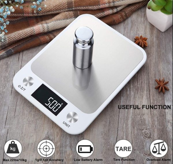 MyKitchen® Ultra-Thin Digital Kitchen Scale - Image 5