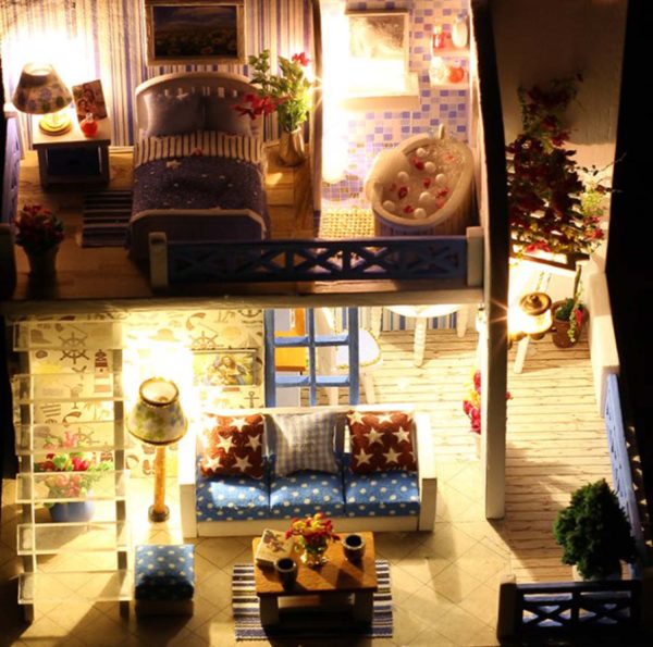 FocusToys® Mini DIY Doll House – Home of Helen - Image 4