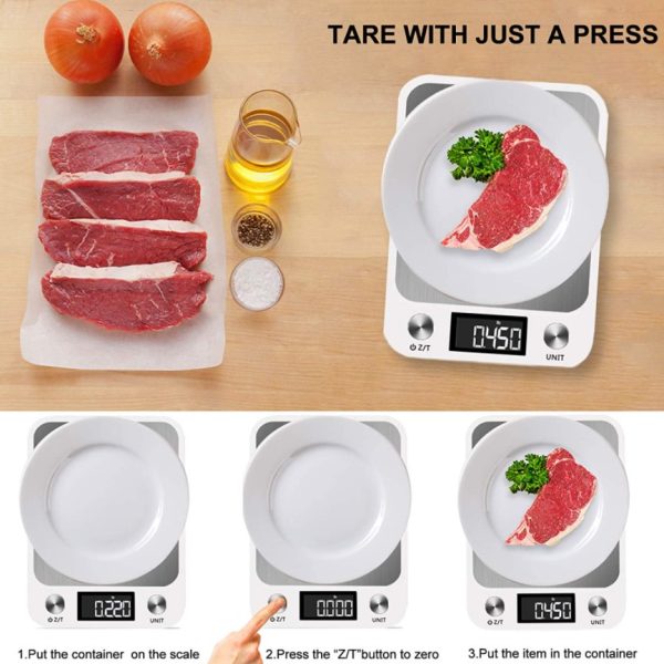 MyKitchen® Ultra-Thin Digital Kitchen Scale - Image 6