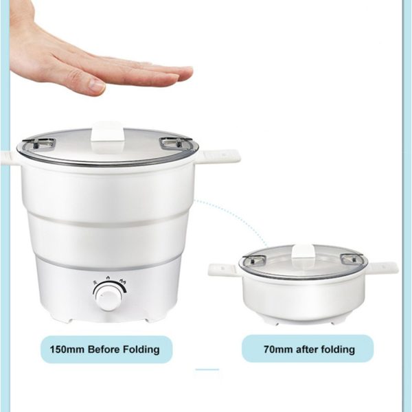 FocusOutdoor® Collapsible Electric Travel Pot: Compact Cooking on the Go - Image 2