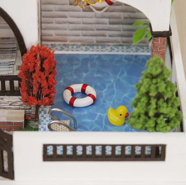 FocusToys® Miniature DIY Doll House Kit: My Dream Castle - Image 8