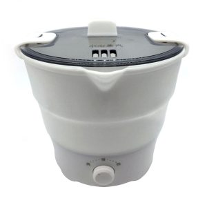 Collapsible Electric Travel Pot: Compact Cooking on the Go