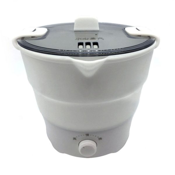 Collapsible Electric Travel Pot: Compact Cooking on the Go
