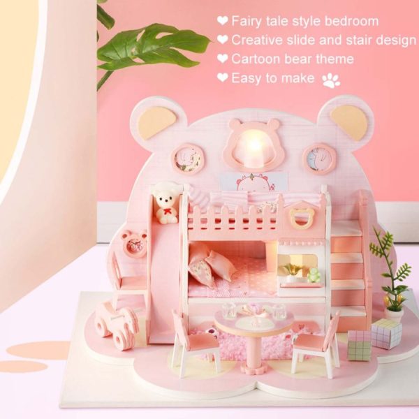 FocusToys® Miniature Doll House Kit: Bear DreamWorks - Image 10
