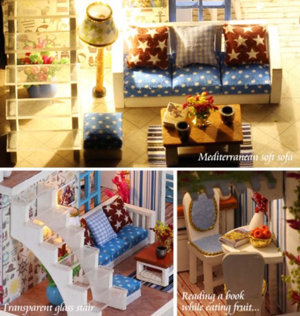 FocusToys® Mini DIY Doll House – Home of Helen - Image 5