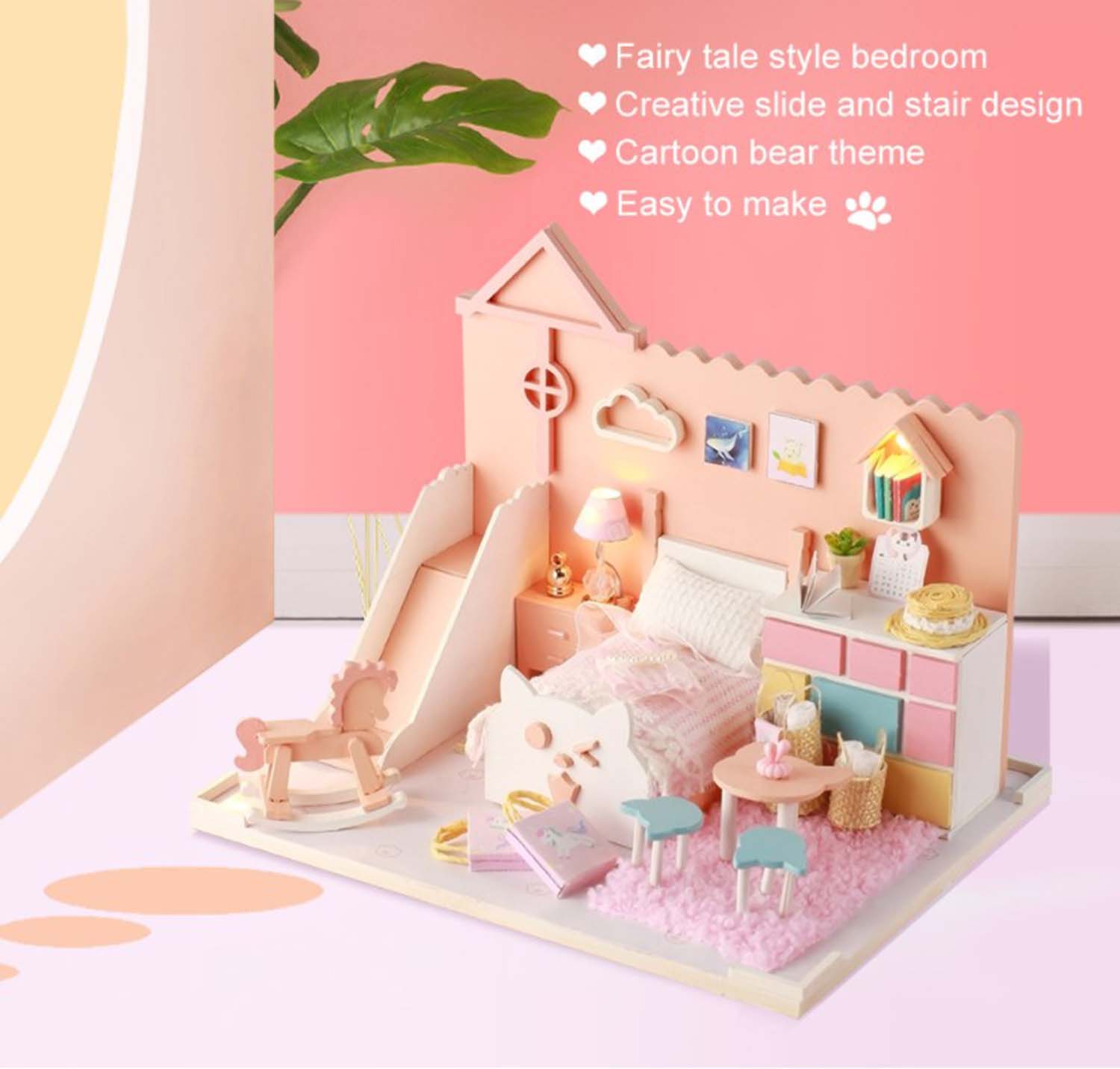 FocusToys® Miniature Doll House DIY: Mia’s Cat House - Image 3