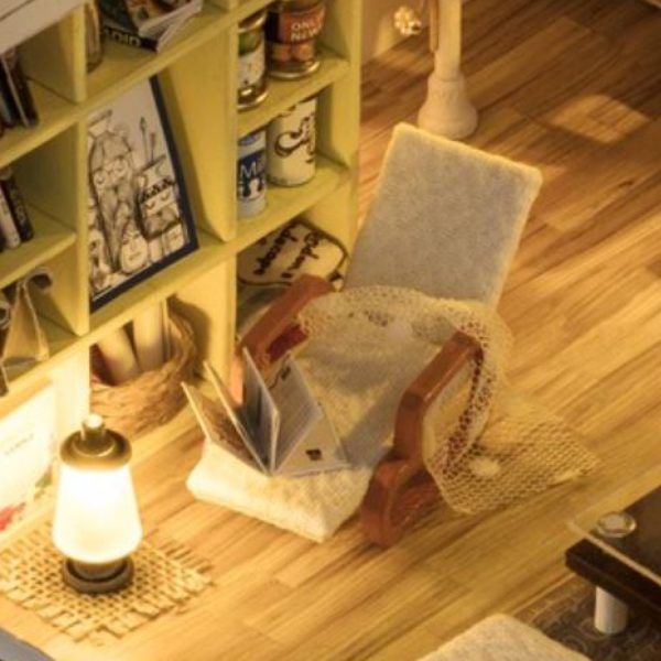 FocusToys® Mini Wooden Doll House: Contracted City - Image 2