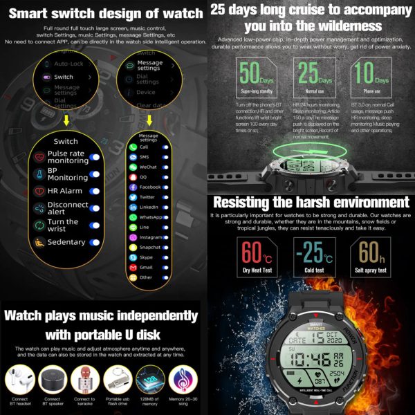 FocusFit® F26 Smartwatch Fitness Tracker - Image 3