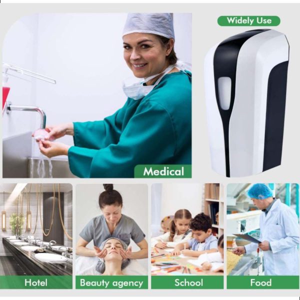 FocusHealth® Automatic Sanitiser Dispenser: Wall Mounted - Image 5