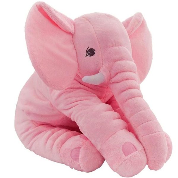 FocusToys® Plush Elephant Pillow: Giant Ultra Soft - Image 6