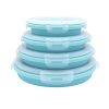 Collapsible Silicone Lunchbox Set