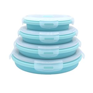 Collapsible Silicone Lunchbox Set