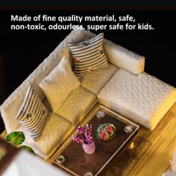 FocusToys® Mini Wooden Doll House: Contracted City - Image 6