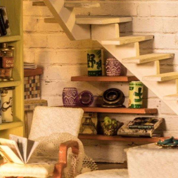 FocusToys® Mini Wooden Doll House: Contracted City - Image 8