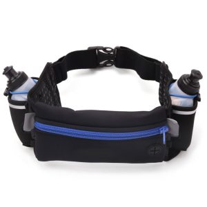 Adjustable Hydration Running Belt with Phone Waist Pack