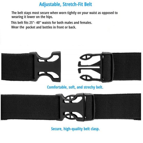 FocusFit® Hydration Running Waist Belt - Image 6