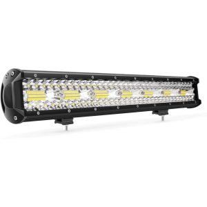 Triple Row LED Light Bar for Off-Road Vehicles: 420W 2400lm